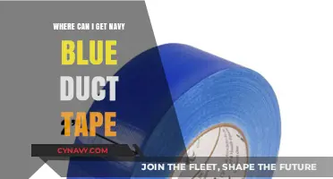 Where to Find Navy Blue Duct Tape: Top Retailers and Online Sources