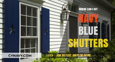Where to Buy Navy Blue Shutters: Top Retailers and Custom Options