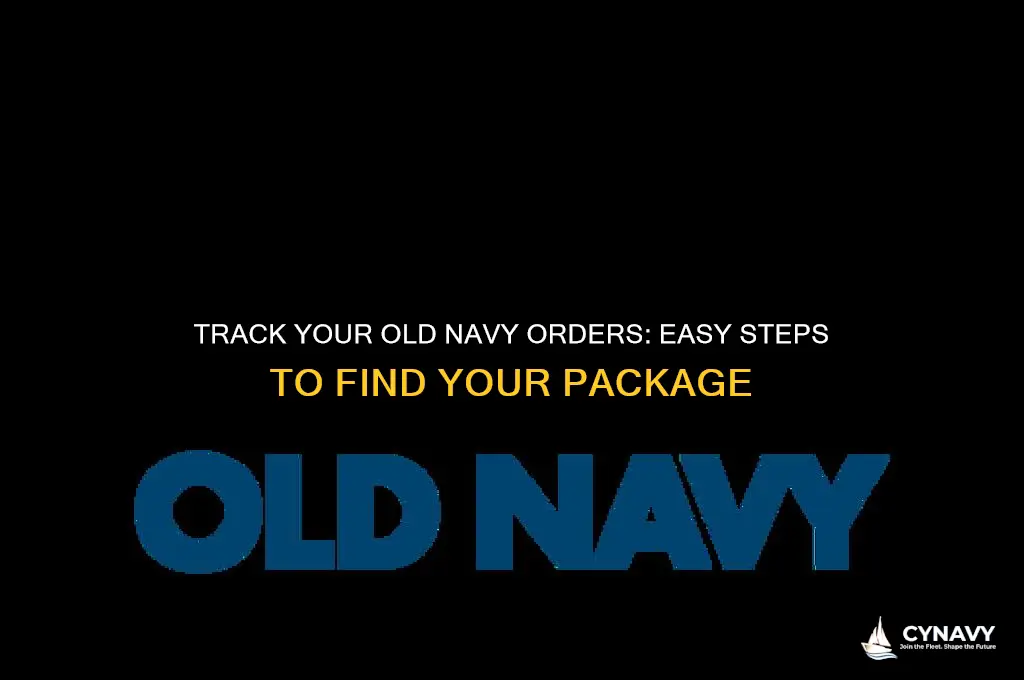 where can i get tracking on old navy orders