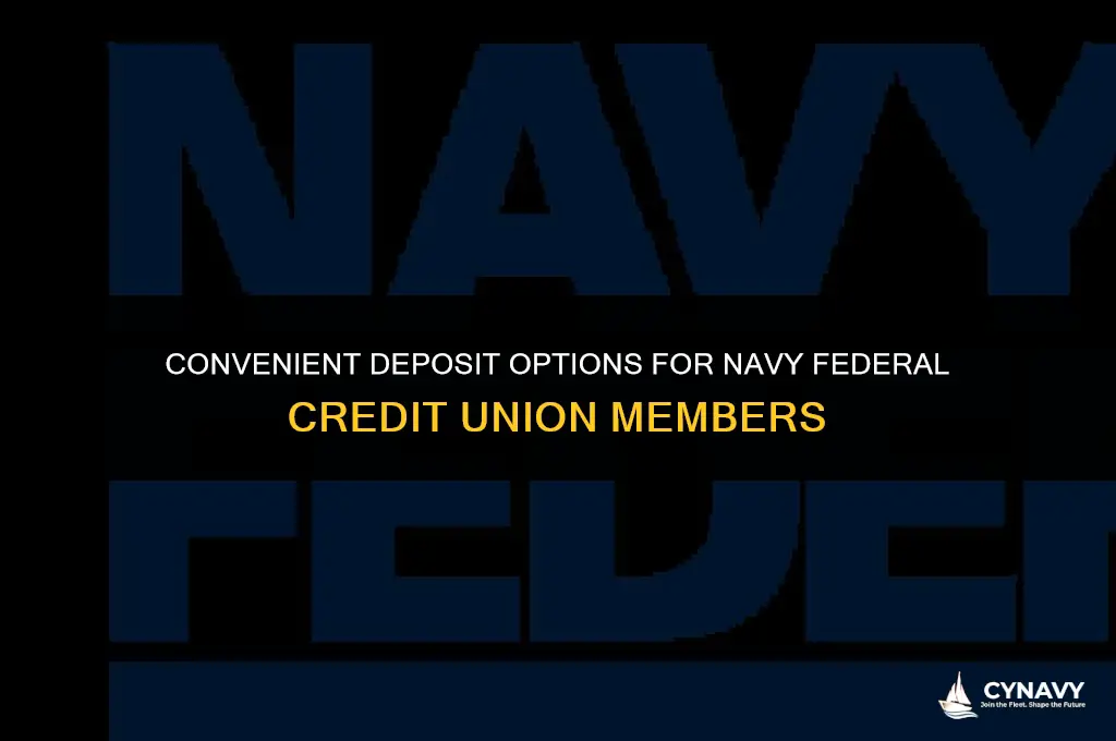 where can i make a deposit for navy federal