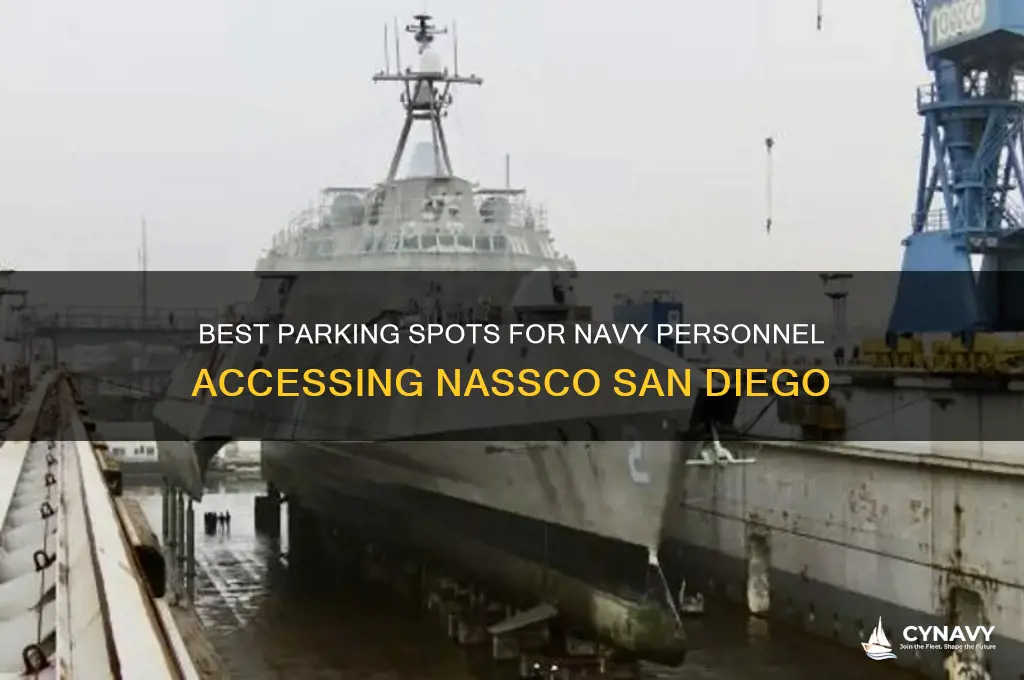 where can navy park to get to nassco