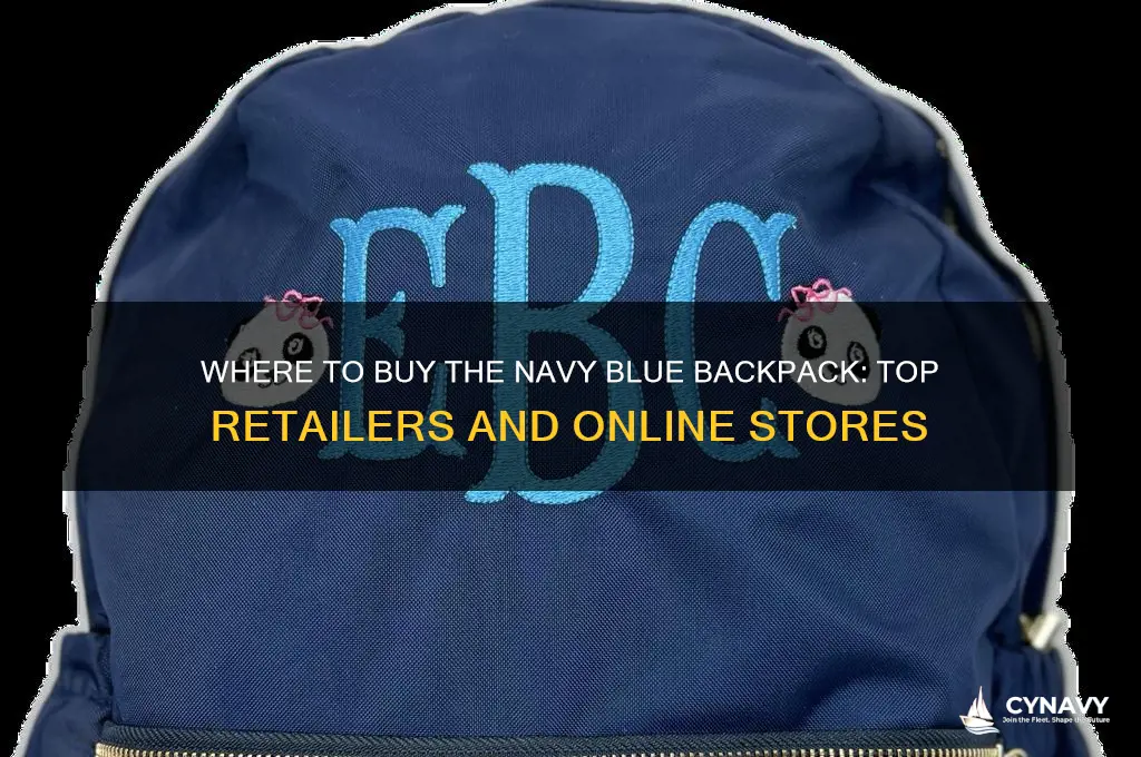 where can you get the navy ble backpack from