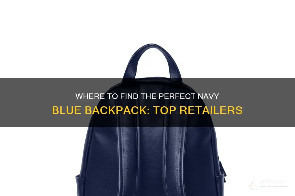 where can you get the navy blue backpack from