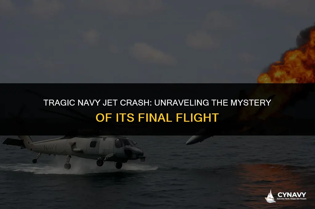 where did the navy jet crash