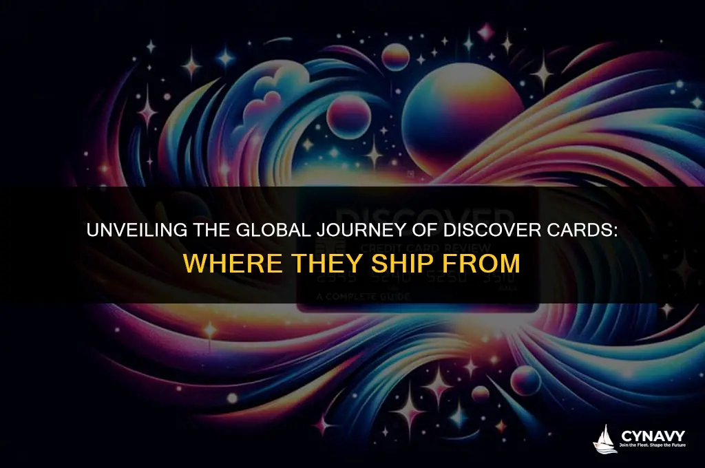 where do discover cards ship from
