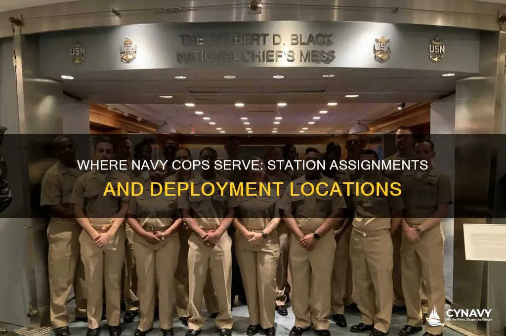 where do navy cops get stationed