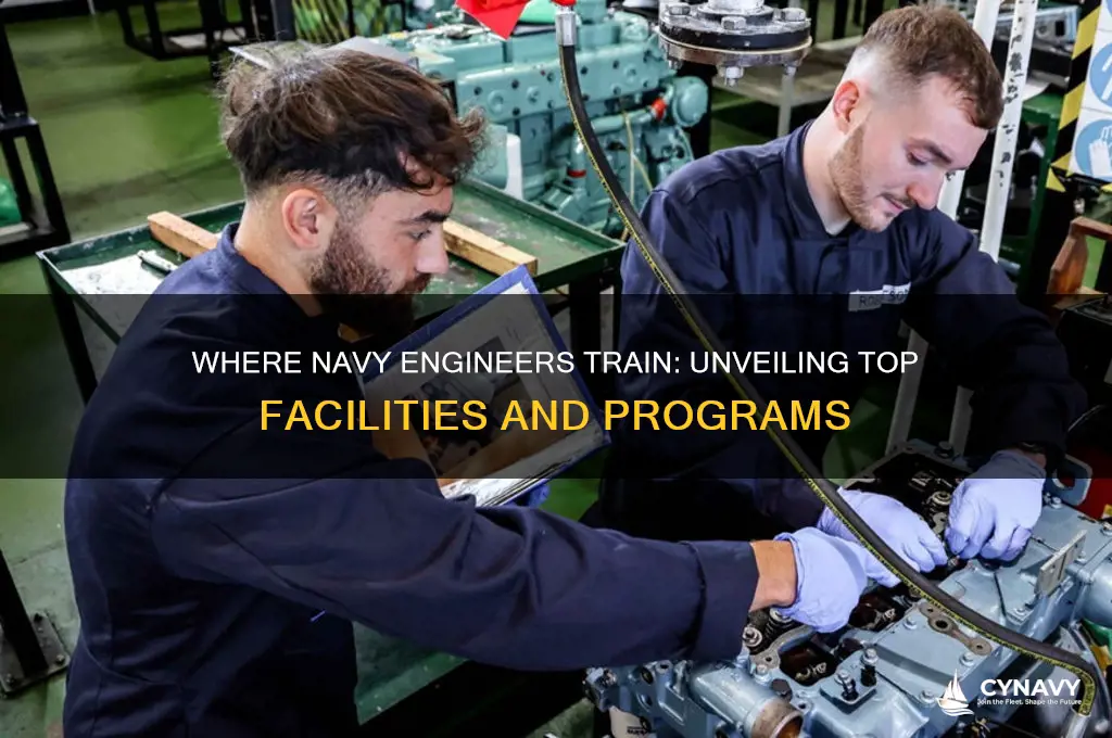 where do navy engineers get trained