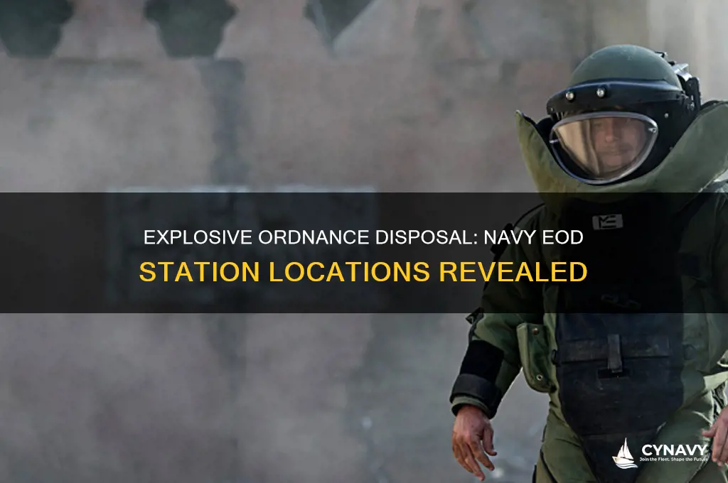where do navy eod get stationed
