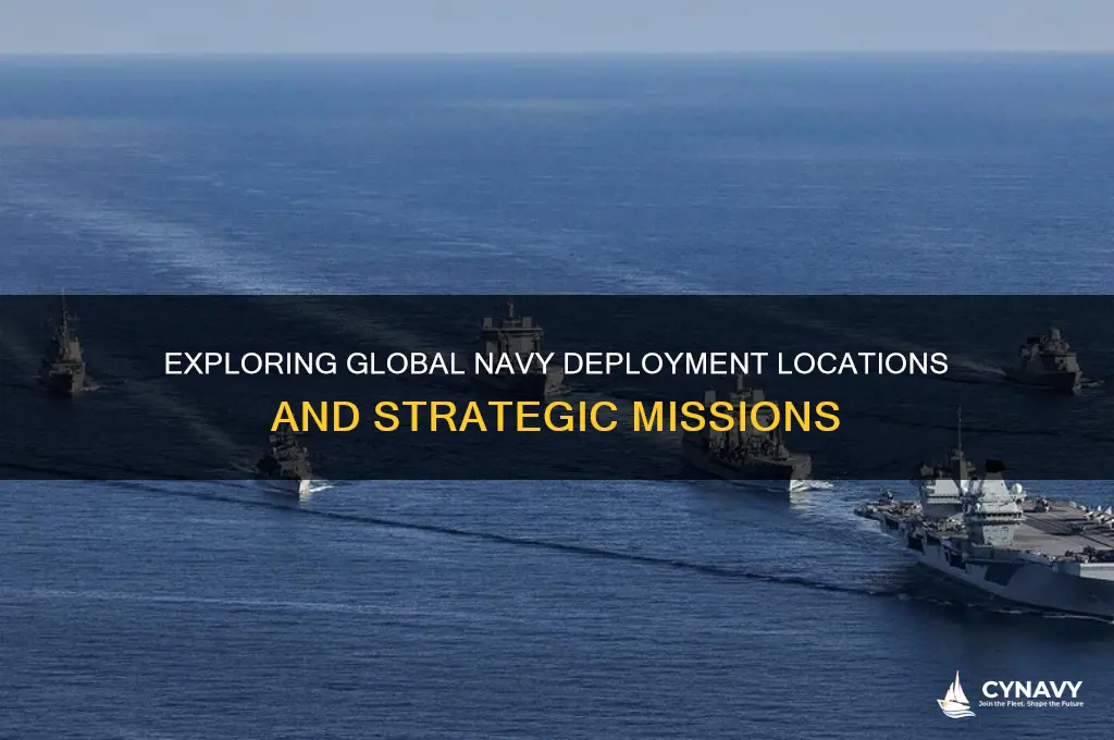 where do navy get deployed