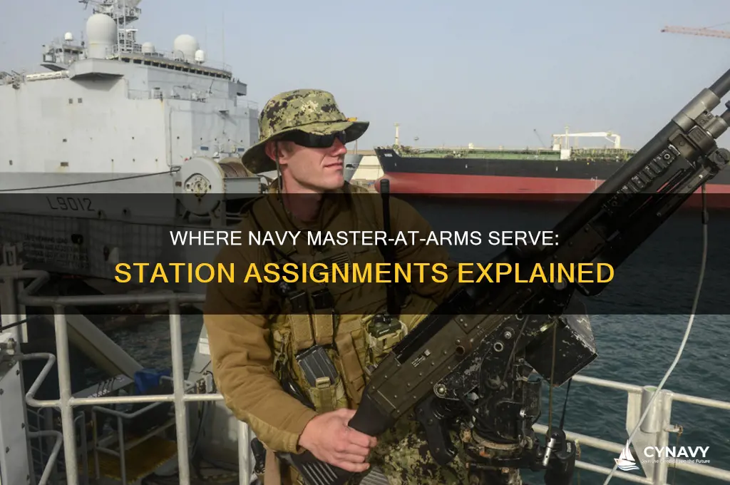 where do navy master at arms get stationed