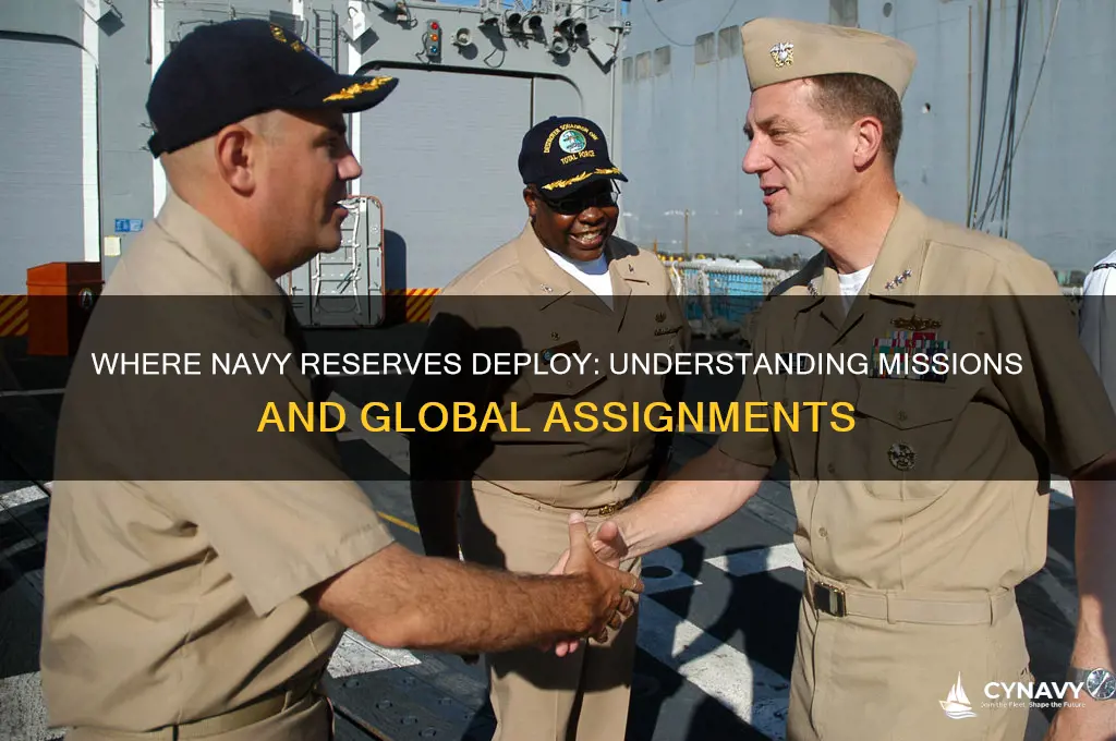 where do navy reserves get deployed
