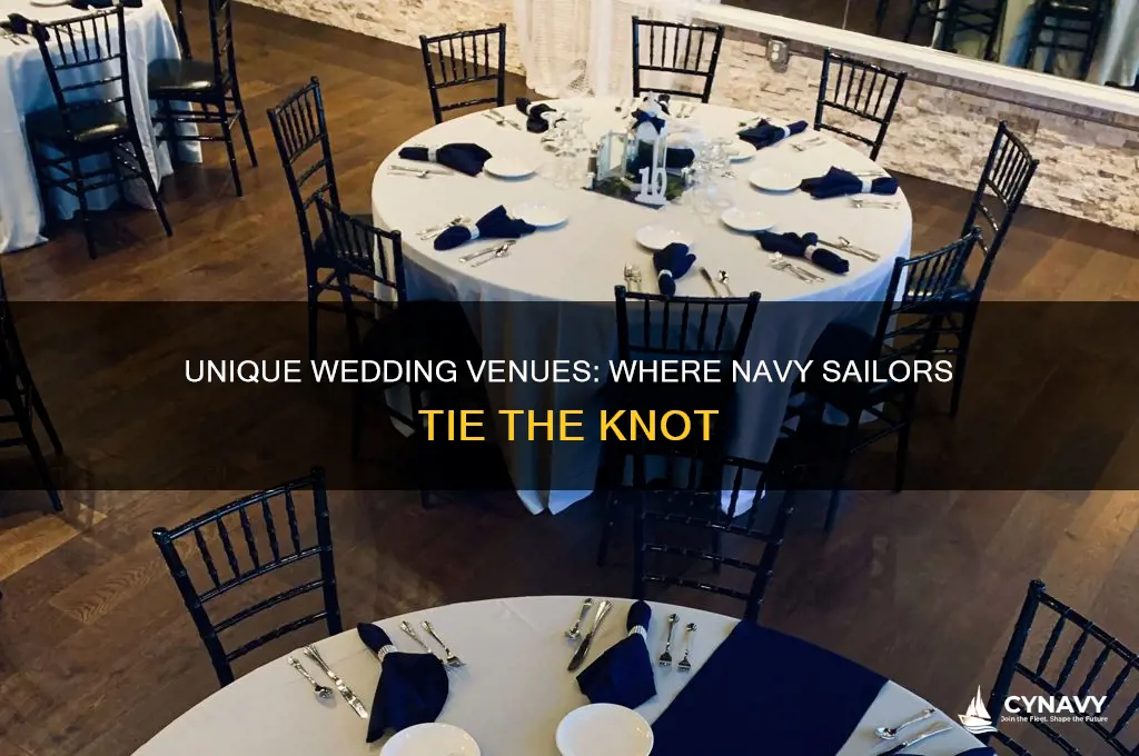 where do navy sailors get married