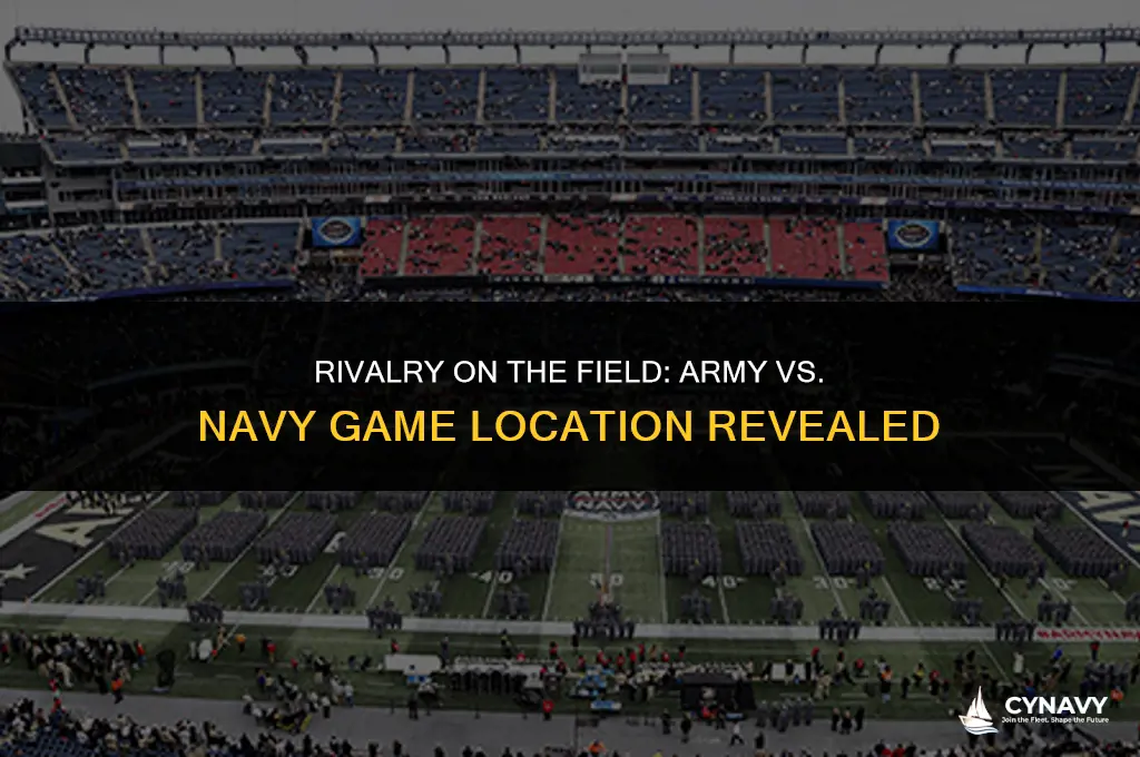where does army navy play