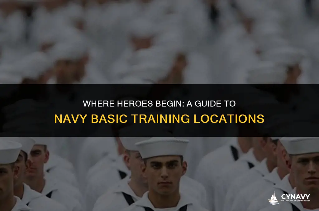 where does navy do basic training