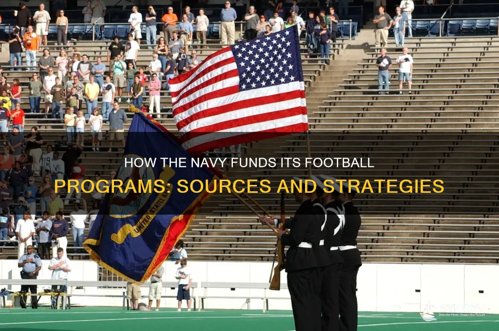 where does navy get money for football programs