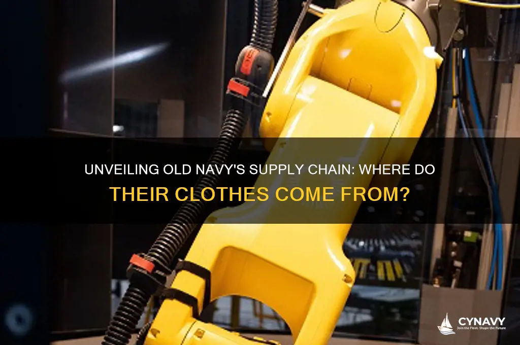 where does old navy get their clothes