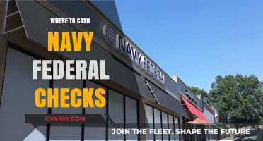 Where to Cash Navy Federal Checks: A Comprehensive Guide