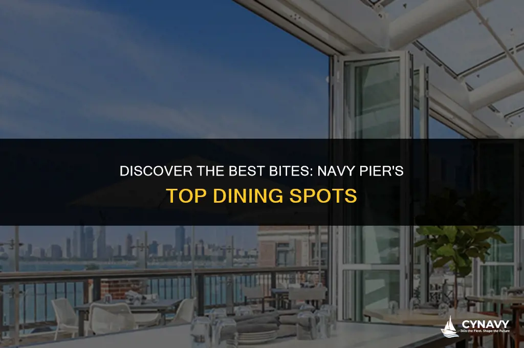 where to eat on navy pier