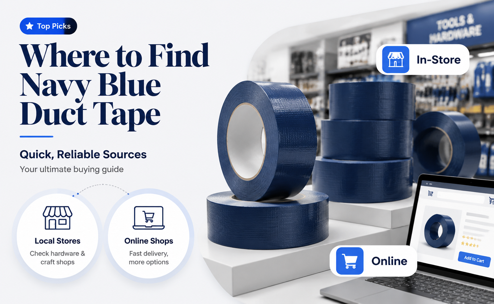 can i find navy blue duct tape