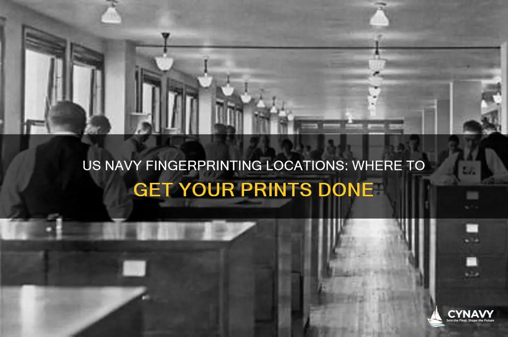where to get fingerprints done us navy