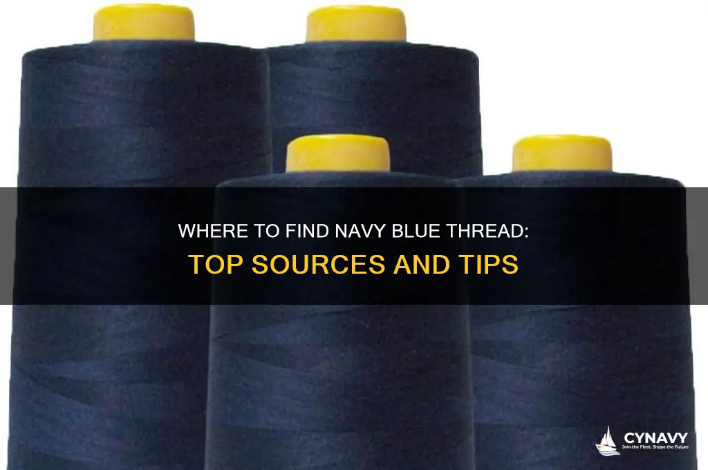where to get navy blue thread