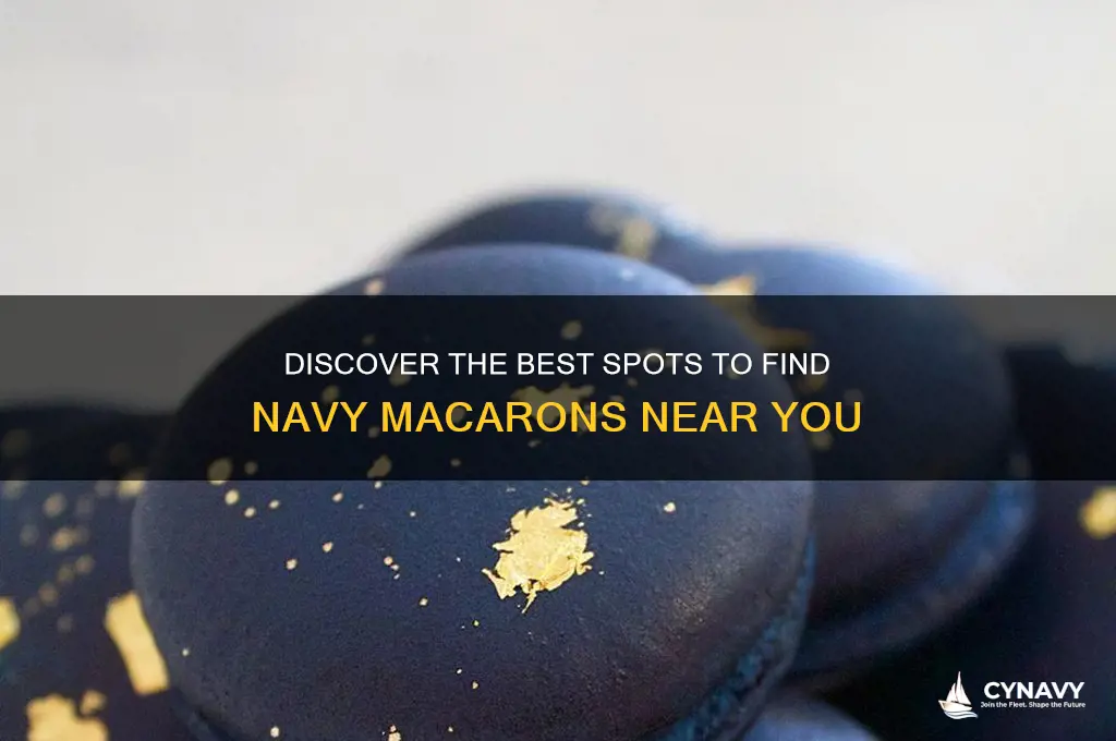 where to get navy macarons