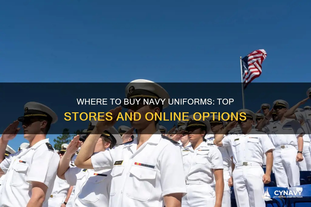 where to get navy uniforms