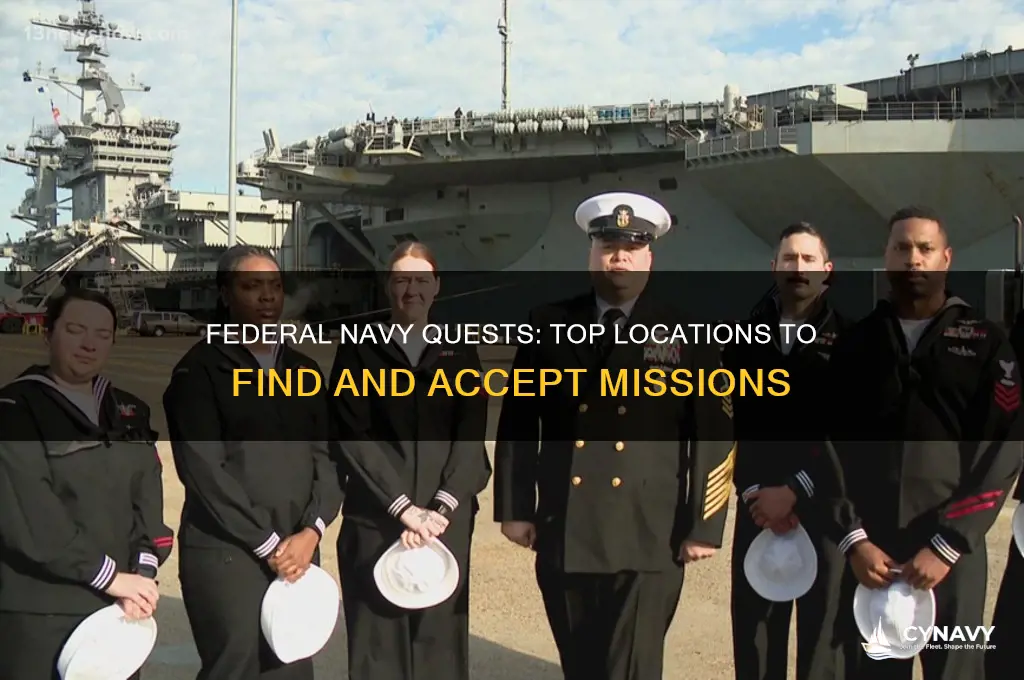 where to get quests for federal navy