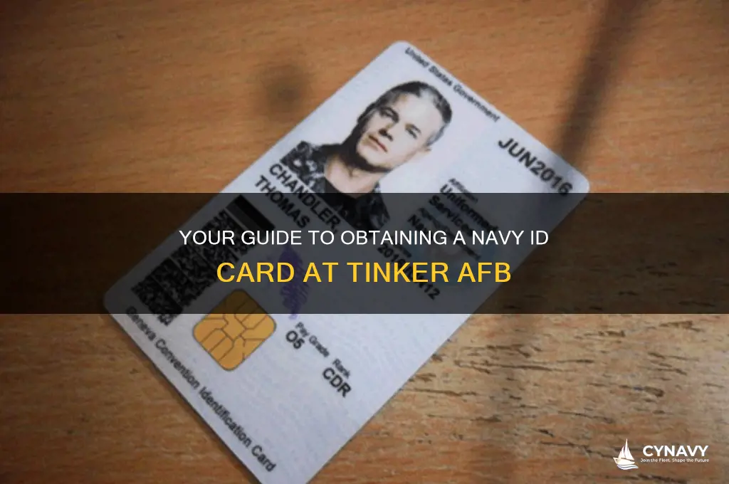 where to get your navy id card at tinker afb