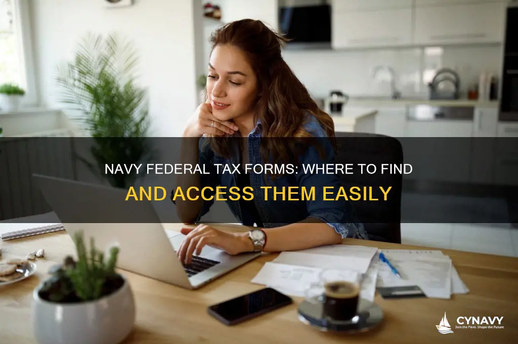 where to get your tax forms on navy federal