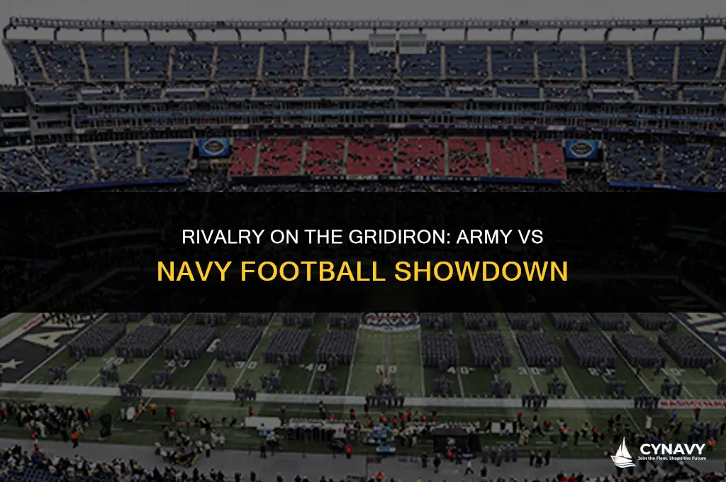 where to watch army football vs navy midshipmen football