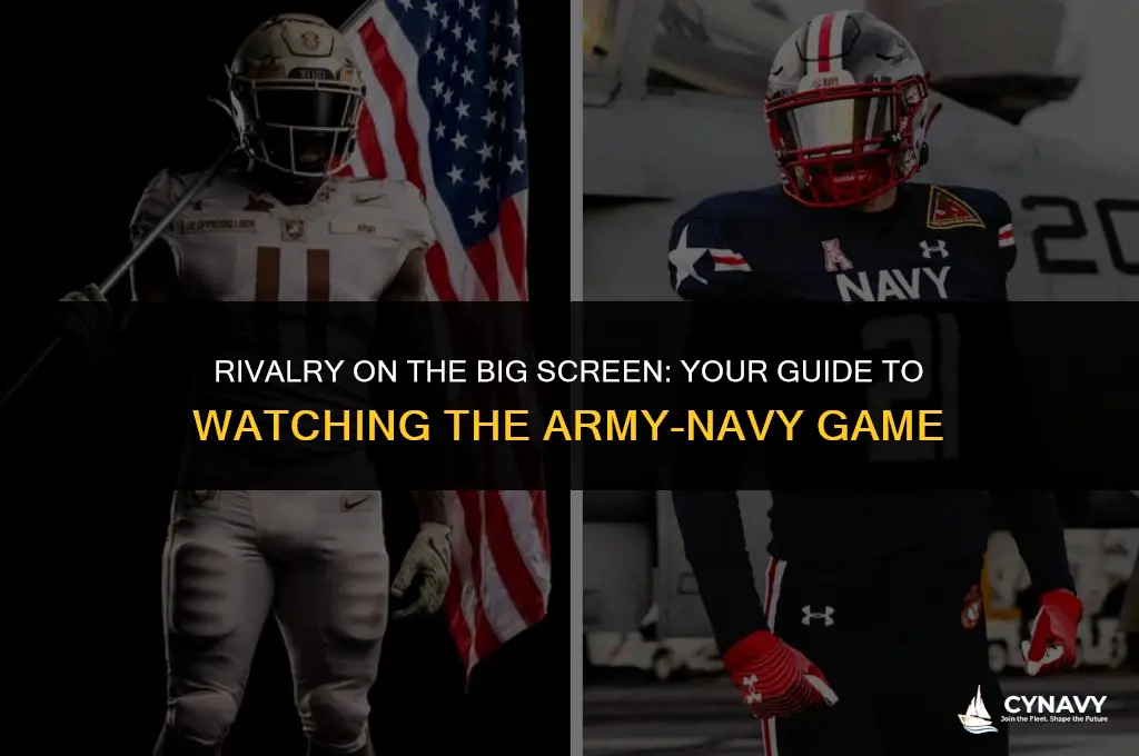 where to watch army navy