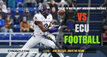 Navy Midshipmen vs ECU Football: Top Streaming & Viewing Options