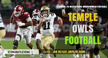 Navy Midshipmen vs Temple Owls: Top Streaming & TV Options