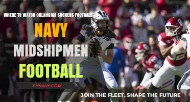 Oklahoma Sooners vs. Navy Midshipmen: Top Streaming & TV Options