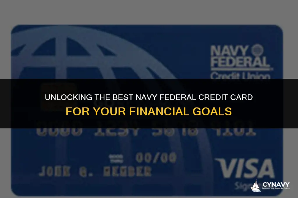 which navy federal credit card is best