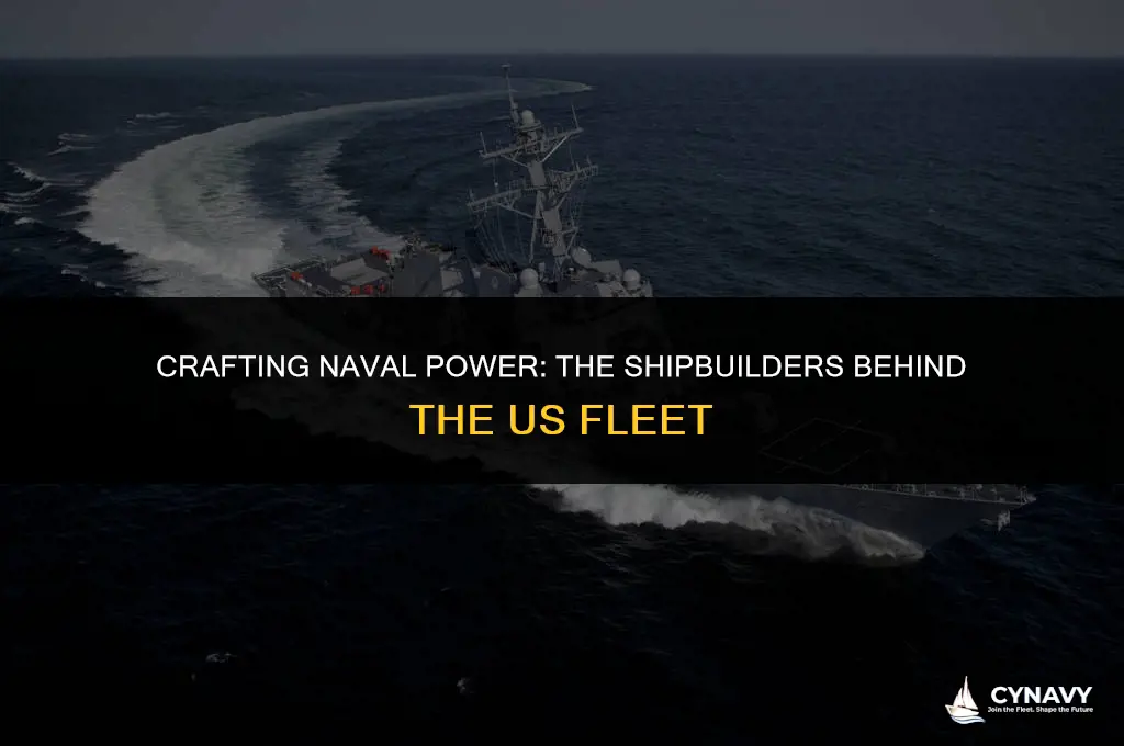 who builds ships for the us navy