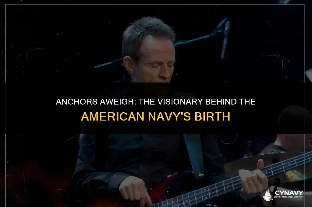 who founded the american navy