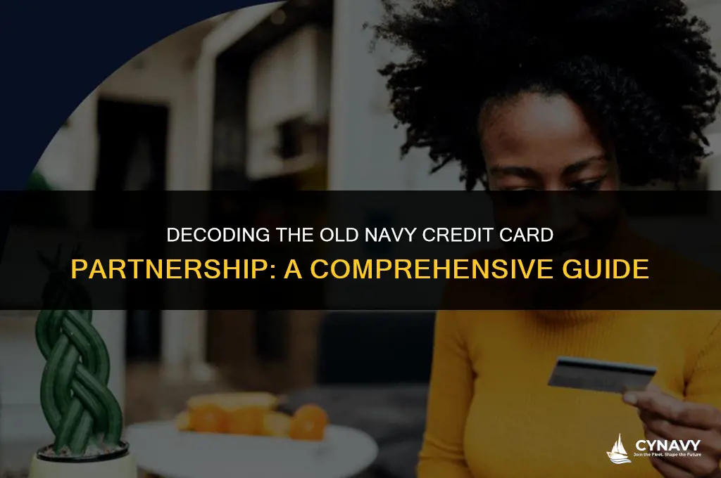 who is old navy credit card through