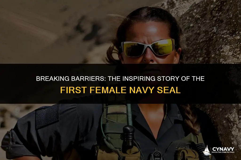 who is the first female navy seal