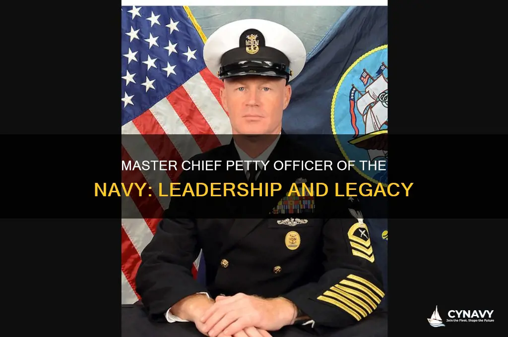 who is the master chief petty officer of the navy