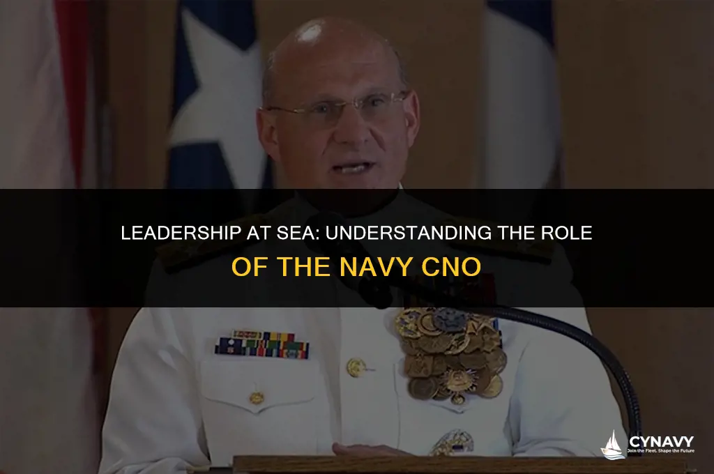 who is the navy cno