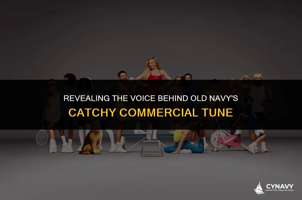 who is the singer in the old navy commercial