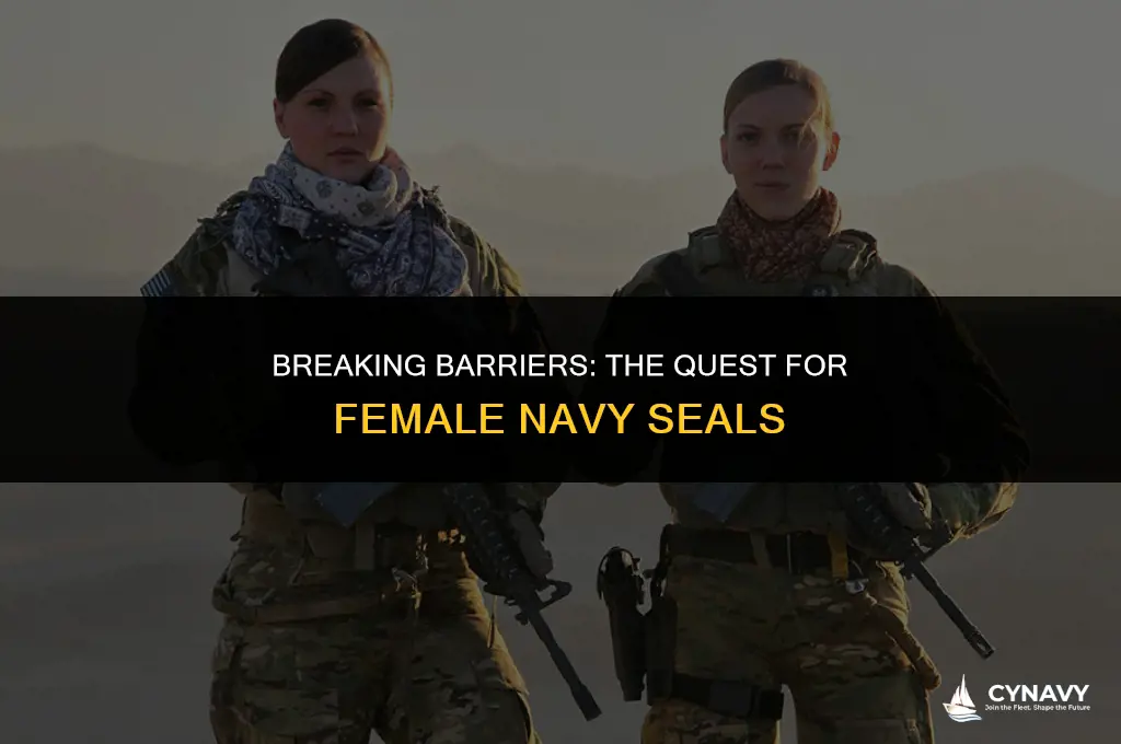 why are there no female navy seals