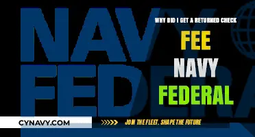 Understanding Returned Check Fees: Navy Federal's Policies Explained