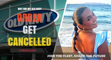 Why Your Old Navy Order Was Cancelled: Common Reasons Explained