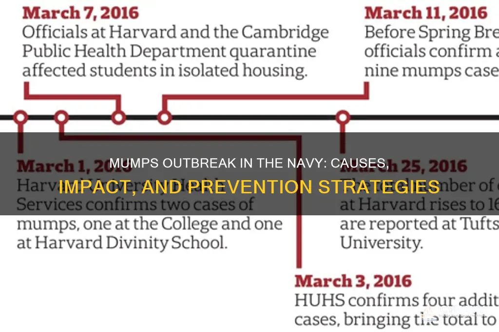 why did navy get mumps