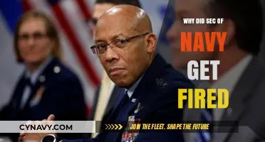 Why the Secretary of the Navy Was Suddenly Fired: Explained