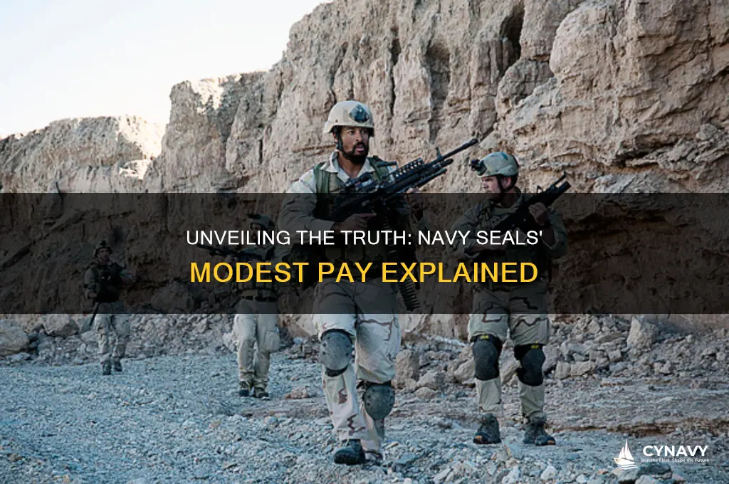 why do navy seals get paid so little