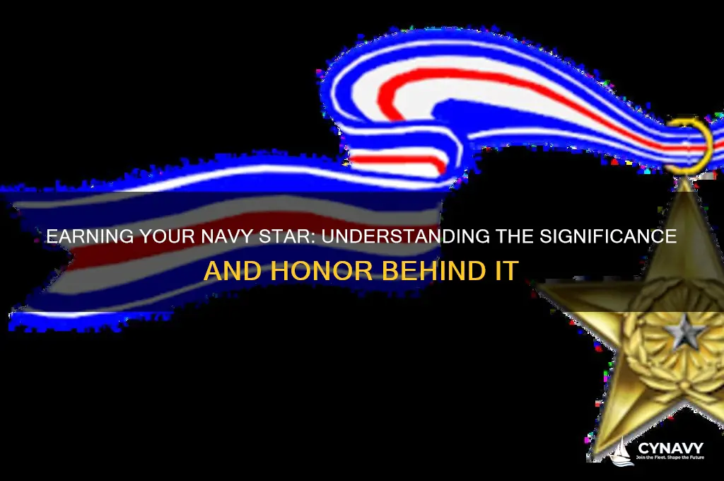 why do you get a star in the navy
